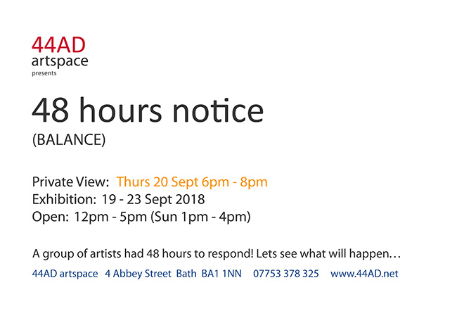 48 Hours Notice - Balance