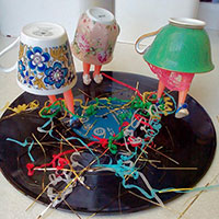 Festive Tea Dance by Diane Hill