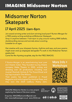 Imagine | Free Poetry Workshop back