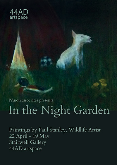 In the night garden poster