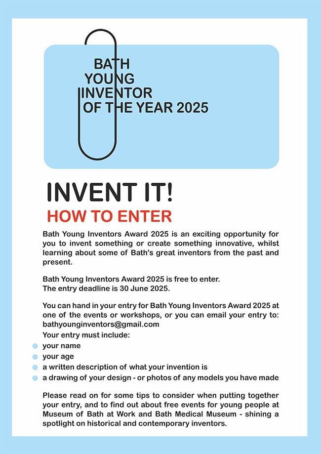 Bath Young Inventor of the Year: How to enter